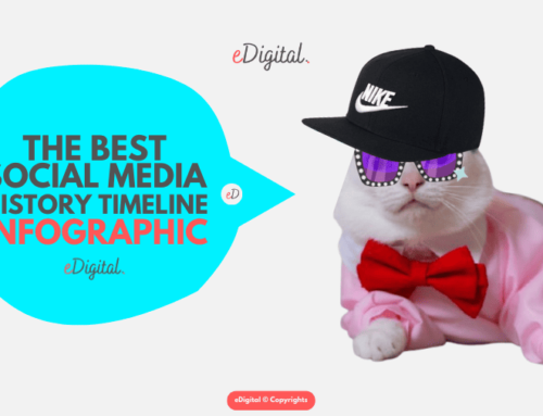 THE BEST SOCIAL MEDIA HISTORY TIMELINE INFOGRAPHIC