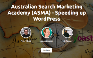 speeding up wordpress webinar SEMRush ASMA