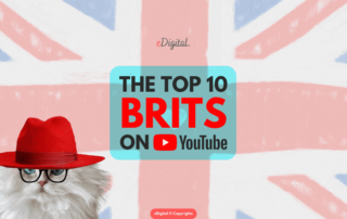 top 10 British people on Youtube