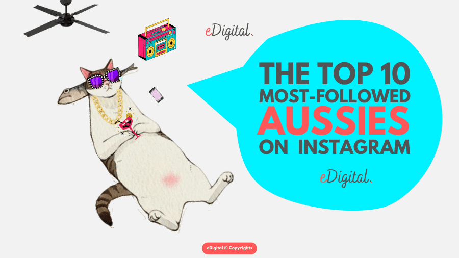 top 10 most-followed Australians on Instagram