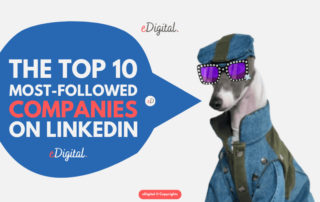 top 10 most-followed companies on LinkedIn