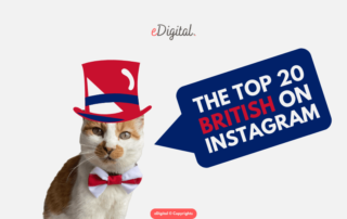 top 20 British on Instagram