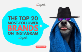 top 20 most-followed brands on Instagram