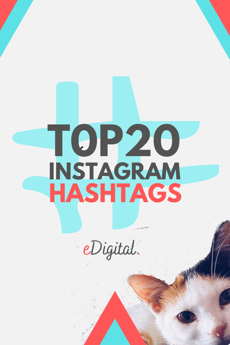 top 20 most popular Instagram hashtags