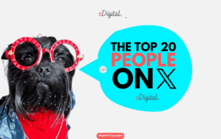 top 20 most popular people on X