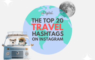 top 20 most popular travel hashtags on Instagram