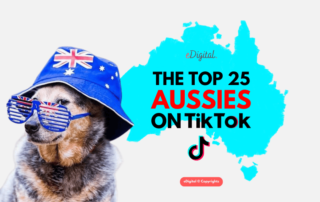 top 25 Australians on TikTok