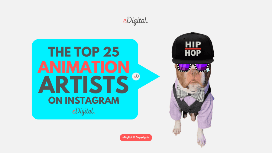 top 25 animation artists on Instagram