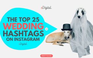 top 25 wedding hashtags on Instagram