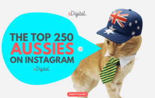 top 250 most followed Australians on Instagram
