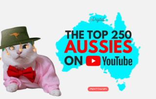 top 250 most popular Australians on Youtube