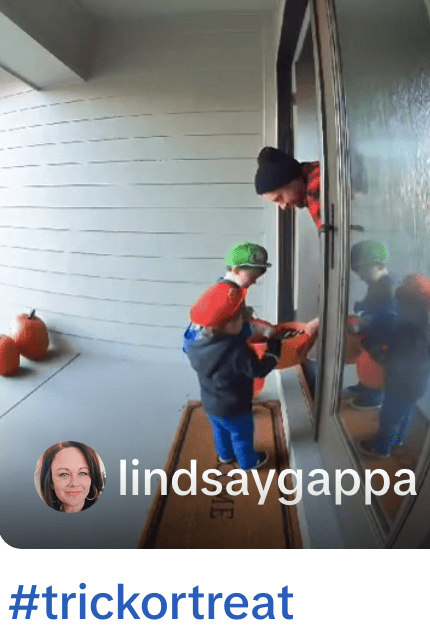 #trickortreat a popular Halloween hashtag on TikTok