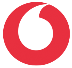 vodafone logo icon badge png red