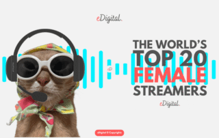 world’s top 20 most popular female streamers