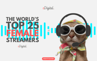 world’s top 25 most popular female streamers